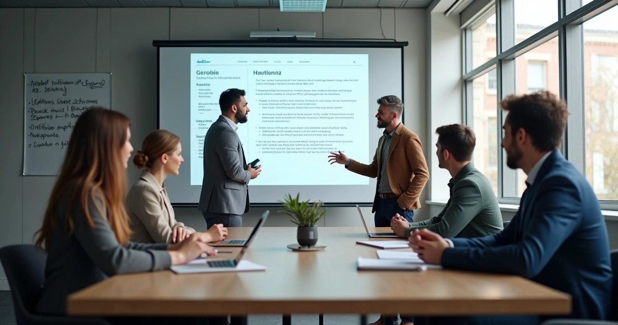 Mentores analisando currículo de desenvolvedor em mentoria 