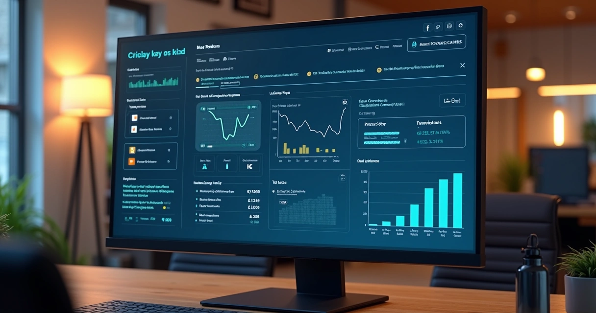 Monitor com análise de argumentos de vendas e histórico de conversas