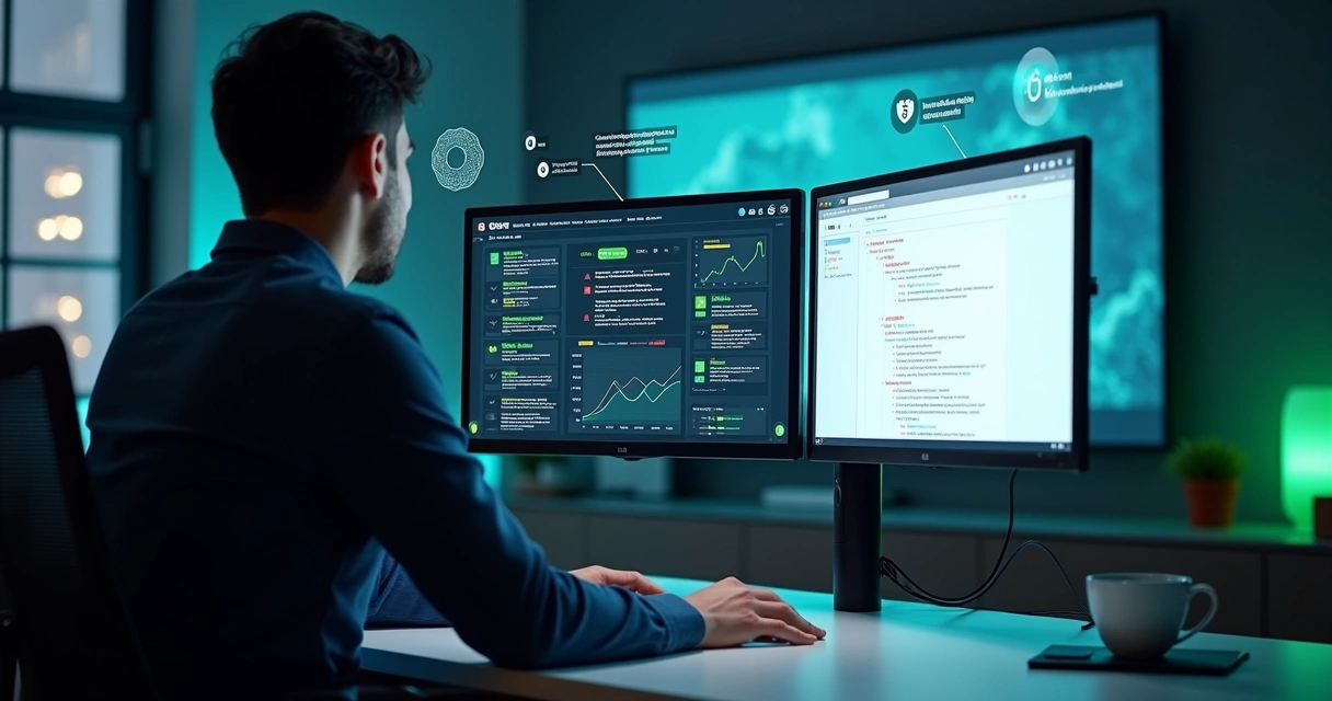 Painel com especialista de marketing usando IA para aprovar anúncios mais rápido 