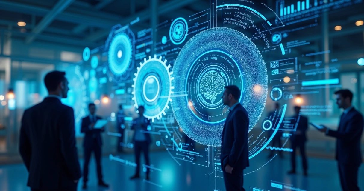 Representação digital de automação e dados no processo de vendas