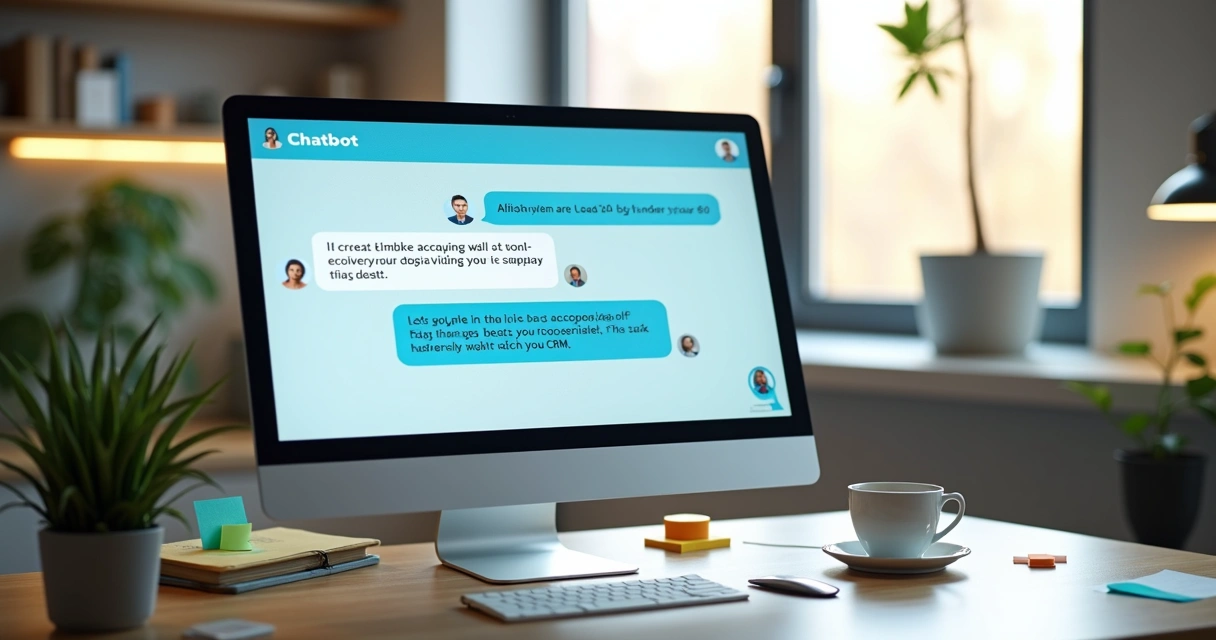 Chatbot de IA em interação no CRM Big Boss Cloud 