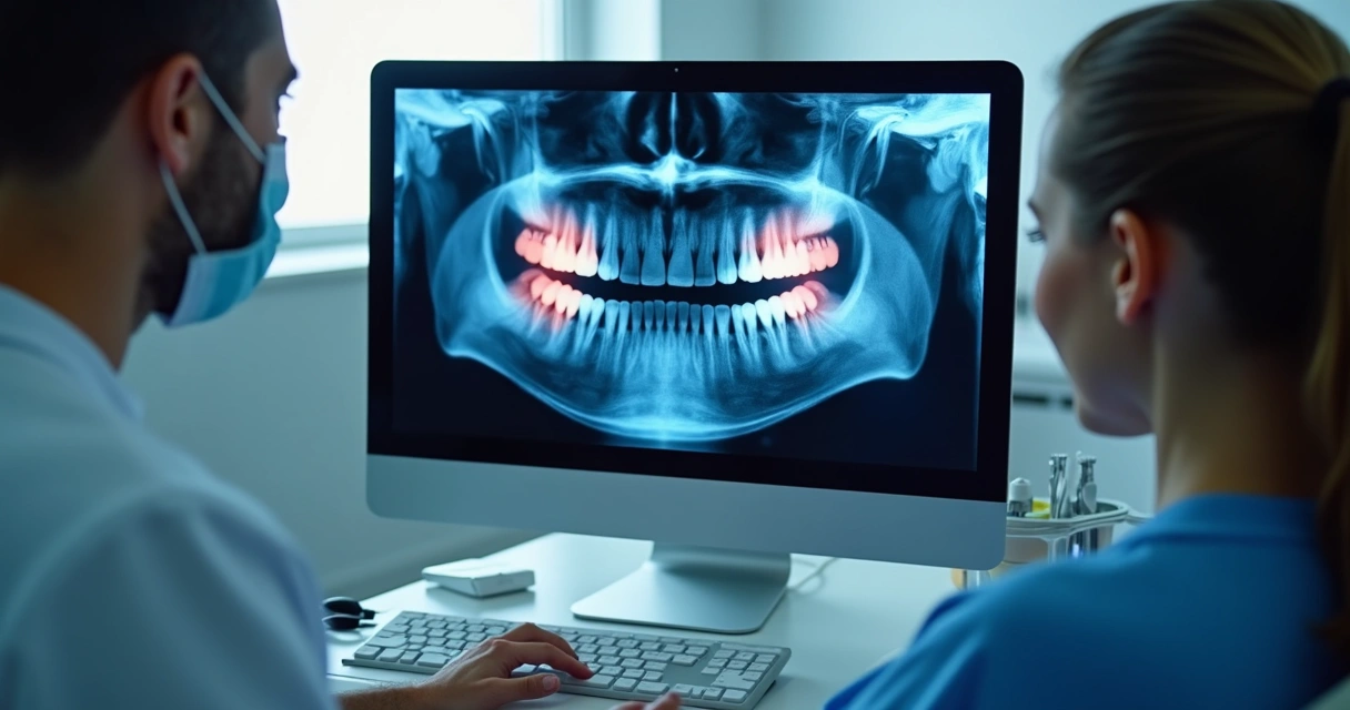 Análise de imagem odontológica com IA generativa