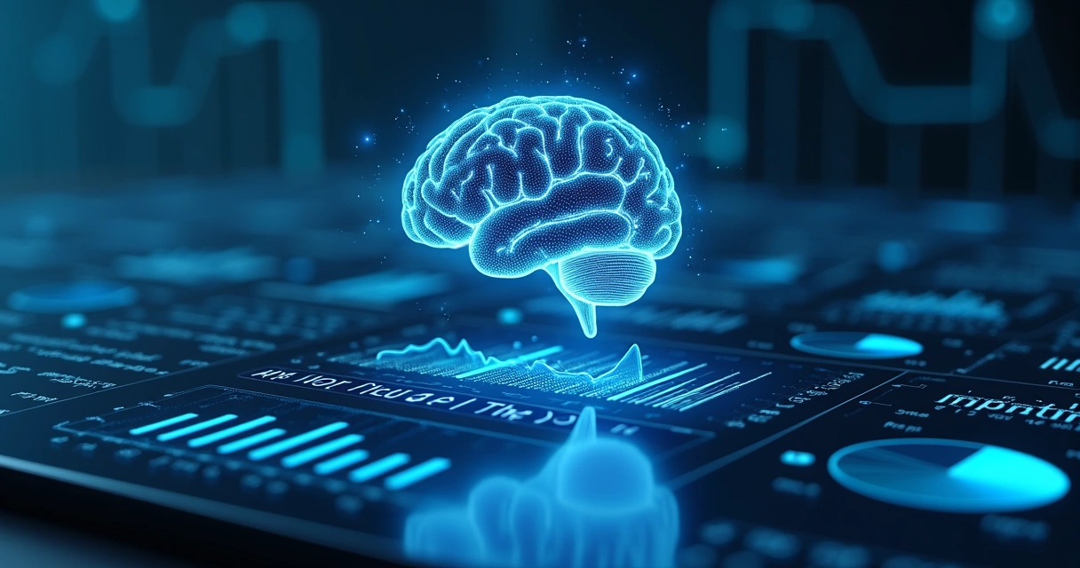 Inteligência artificial analisando dados de SEO para e-commerce 