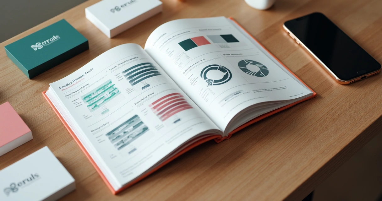 Identidade visual forte exibida em diferentes mídias 