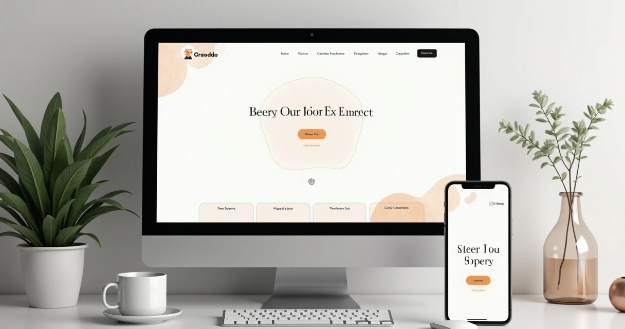 Exemplo de identidade visual para chamadas de ação em site 