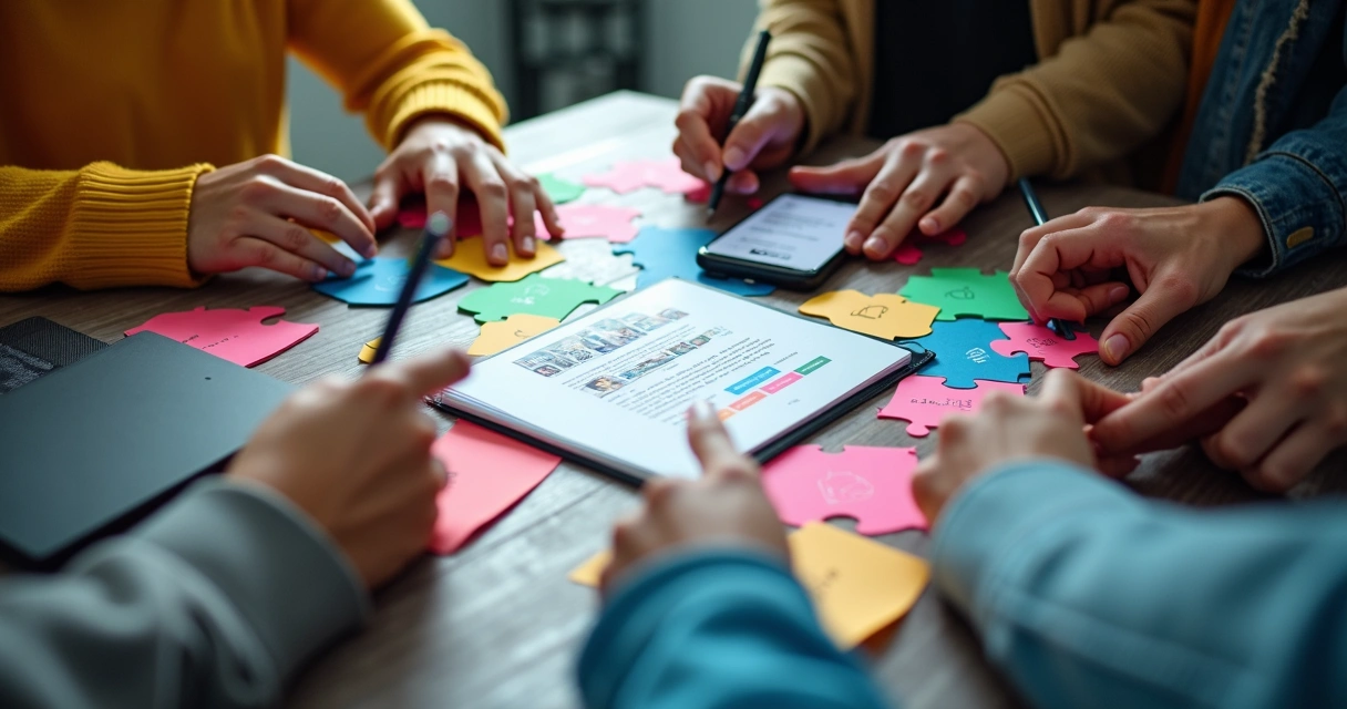 Elementos de identidade visual digital 