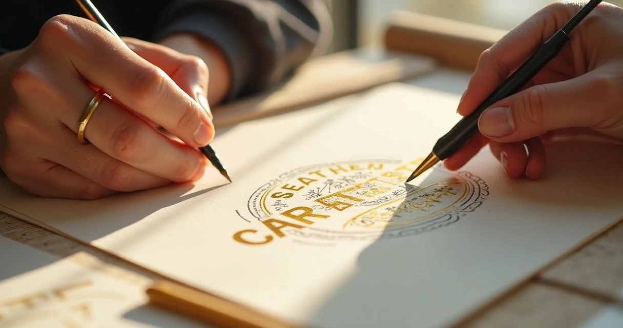 Identidade visual sofisticada e personalizada para marca 