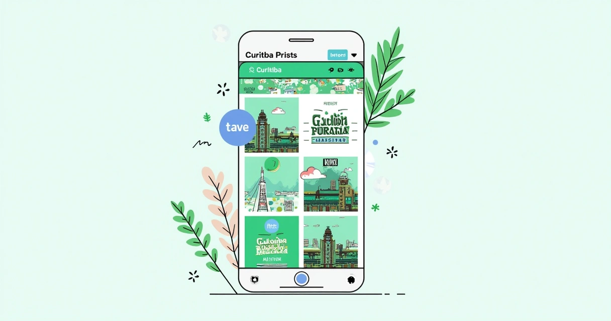 Exemplo de identidade visual para redes sociais de empresa 