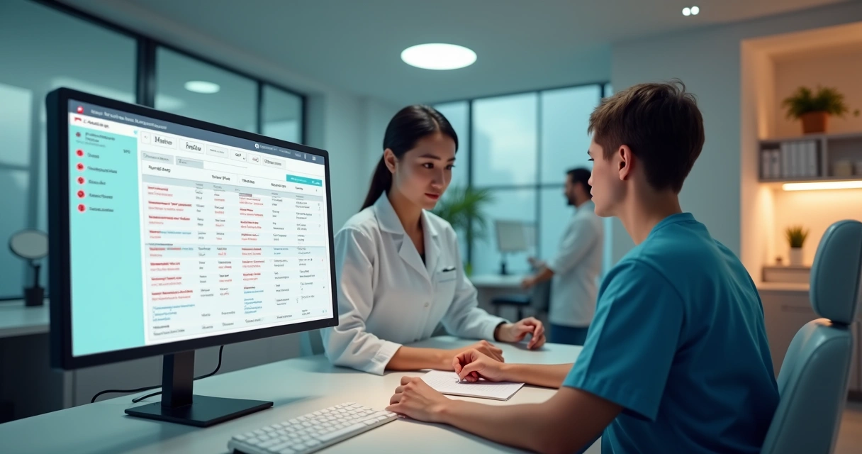 Tela de sistema exibindo lista de pacientes inativos na clínica odontológica 