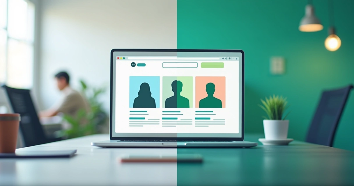 Ilustração de desanonimização de visitantes do site 