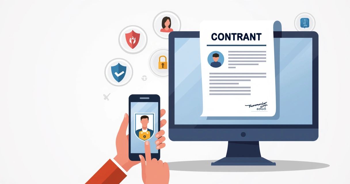 Verifying sender identity for digital signature 