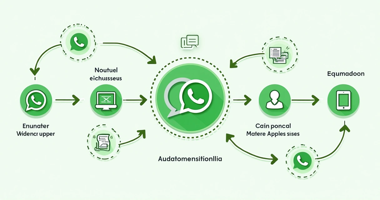 Fluxograma sobre venda e relacionamento por WhatsApp