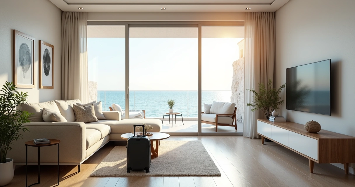 Apartamento mobiliado pronto para aluguel por temporada