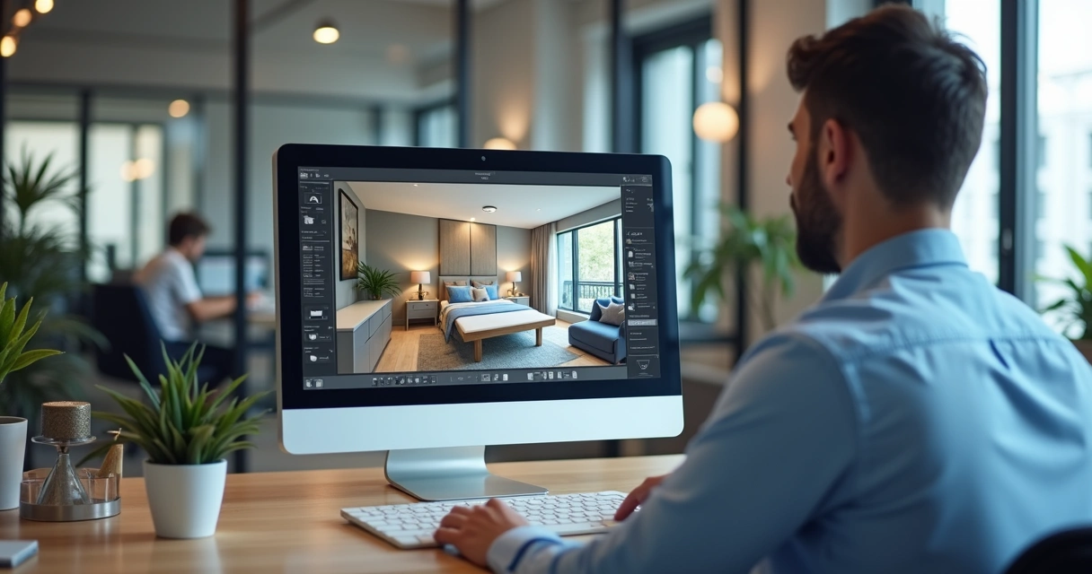 Apartamento moderno com fotos e vídeo em destaque 