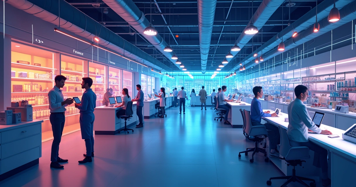 Impacto da automação inteligente em múltiplos setores 