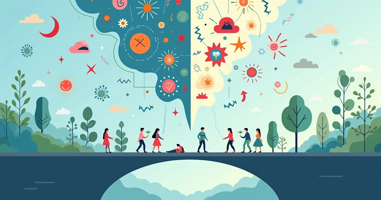 Representação visual de emoções impactando resultados empresariais 