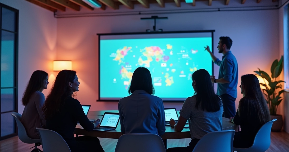 Treinamento de equipe para software de gestão de conteúdo