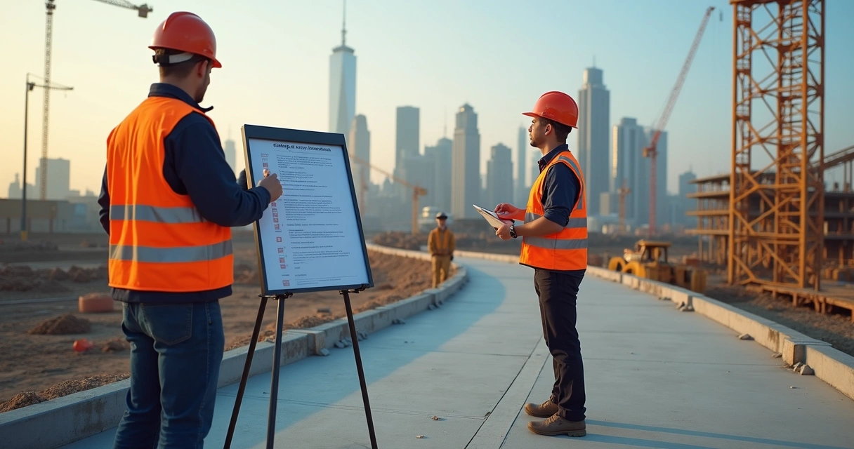 Rotina de segurança implementada em canteiro de obras