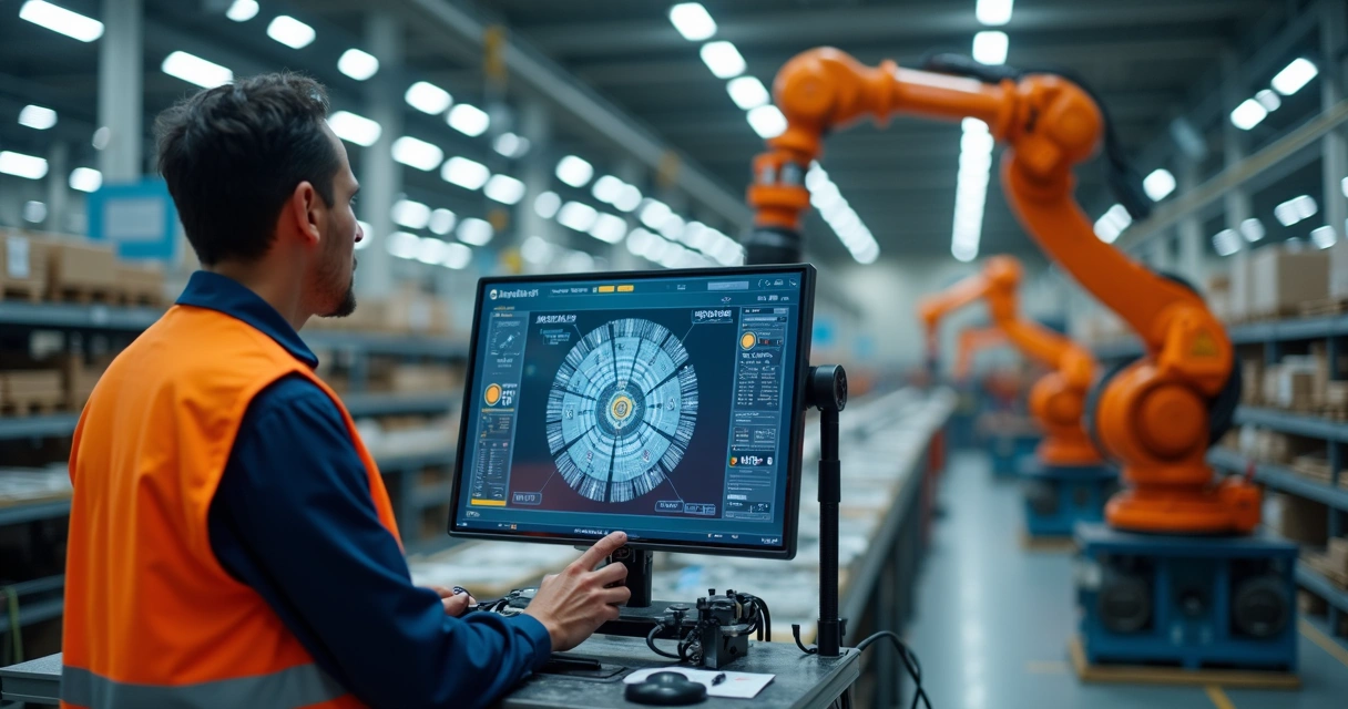 Implementação de tecnologia em linha de produção industrial 