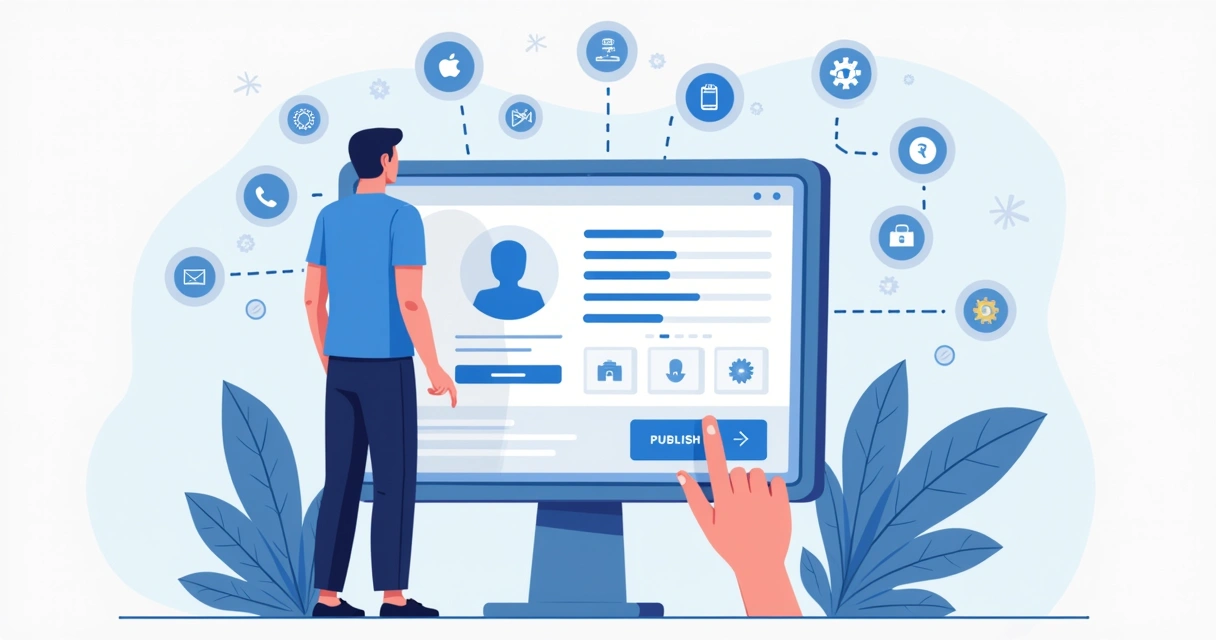 Configuração de agente de IA personalizado, com painel visual e identidade da marca