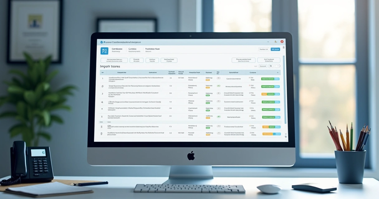 Tela de importação de certificados em plataforma LMS