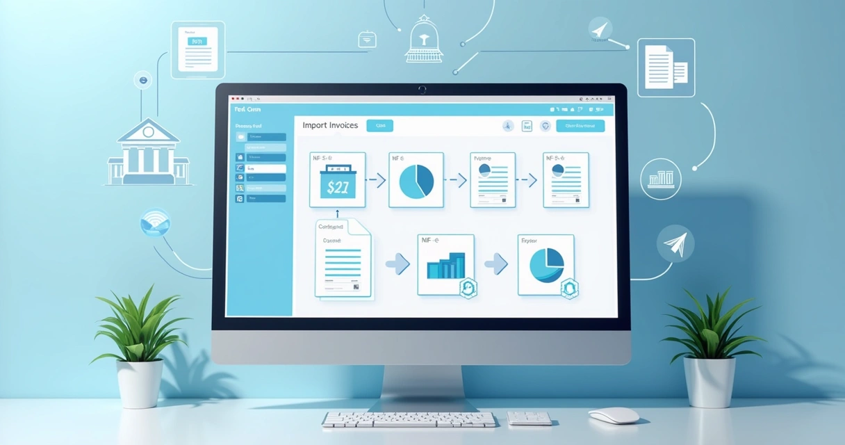 Importação de notas fiscais eletrônicas em ambiente digital