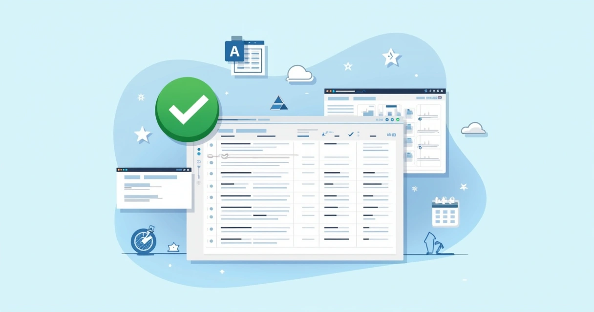 Mensagem de importação concluída com sucesso no MS Project e tarefas distribuídas na tela 