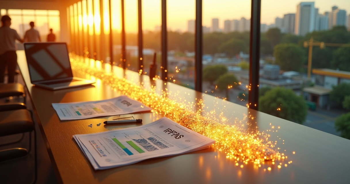 Fluxo de imposto de renda empresarial se transformando em investimentos em recicladores 