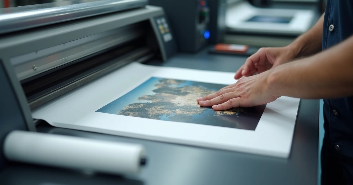 Impressão fine art em papel de algodão 