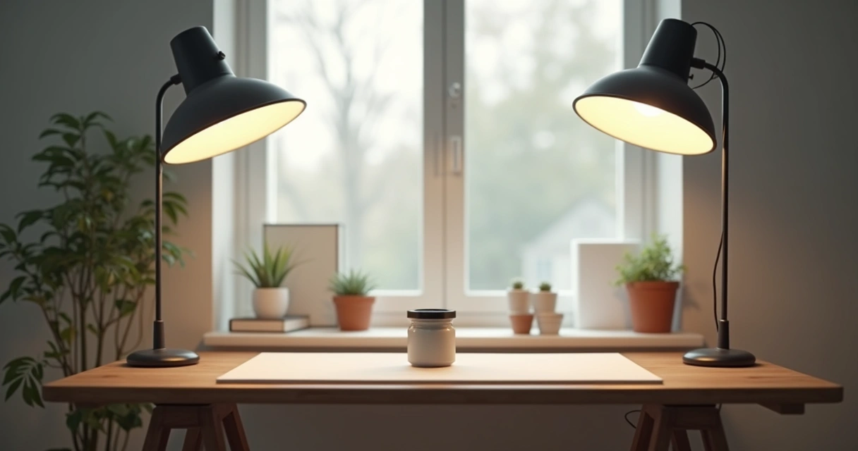 Fotografia de produto com iluminação feita em casa 