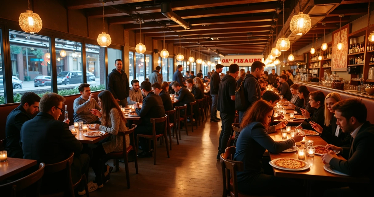 Inauguração de pizzaria movimentada graças ao Instagram 