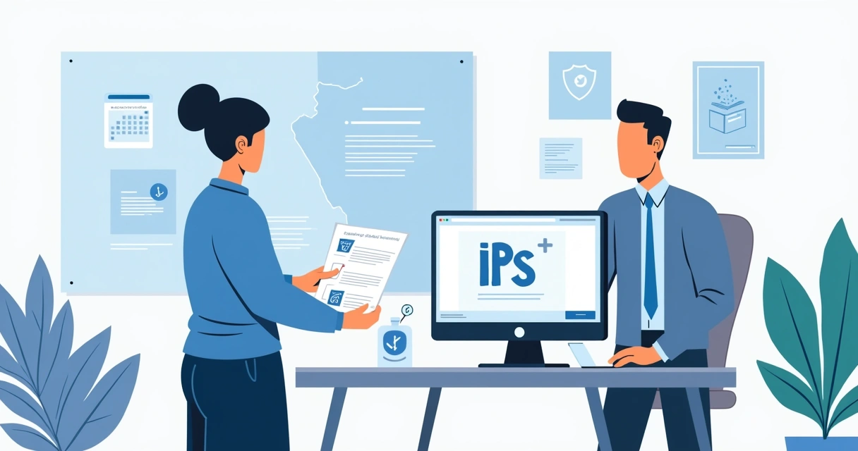 Colaborador presentando formulario de incapacidad temporal de IPS a recursos humanos 
