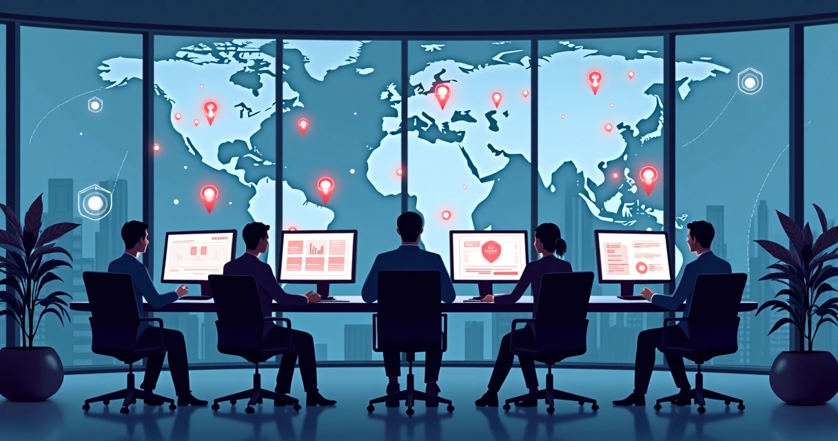 Gráfico mostrando aumento dos incidentes de segurança digital no Brasil em 2023 