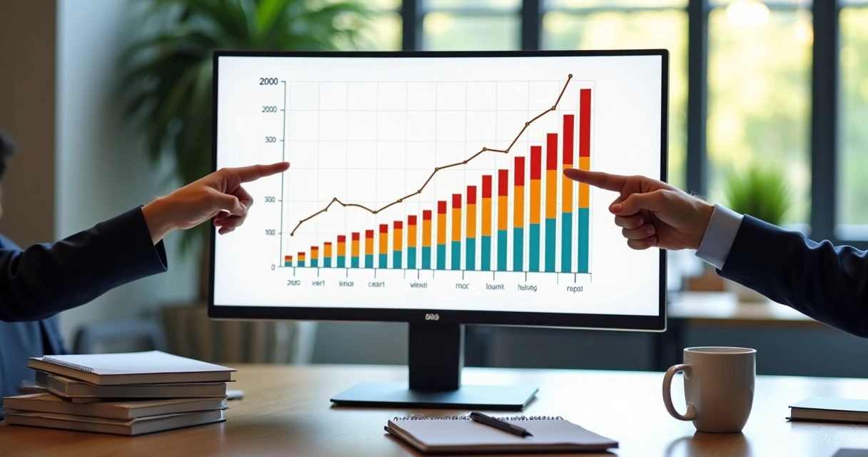 Gráfico mostrando taxa de retenção de clientes após onboarding 