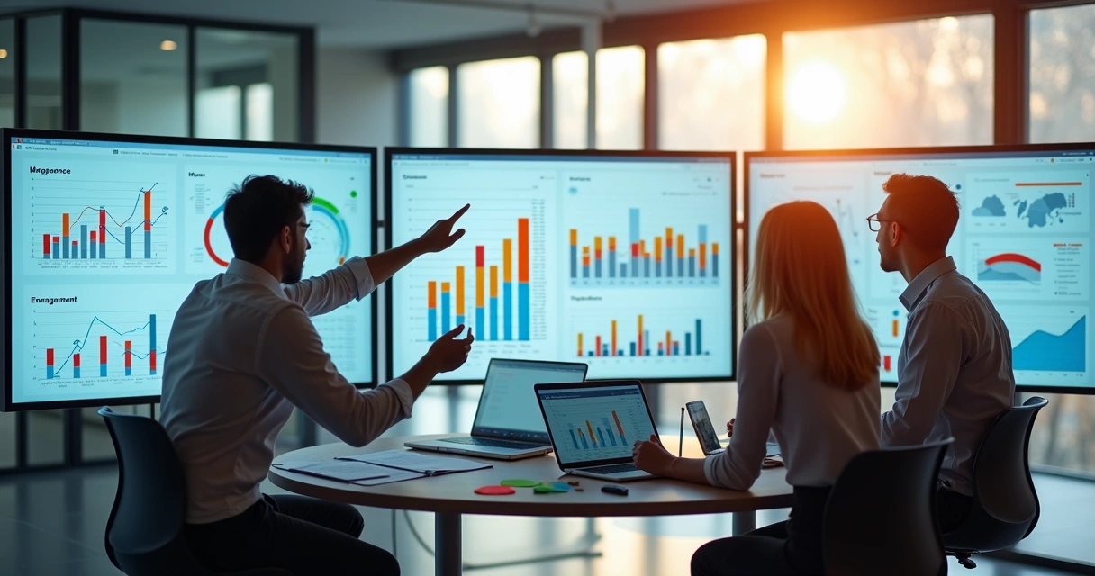 Indicadores de desempenho em dashboards de PME 