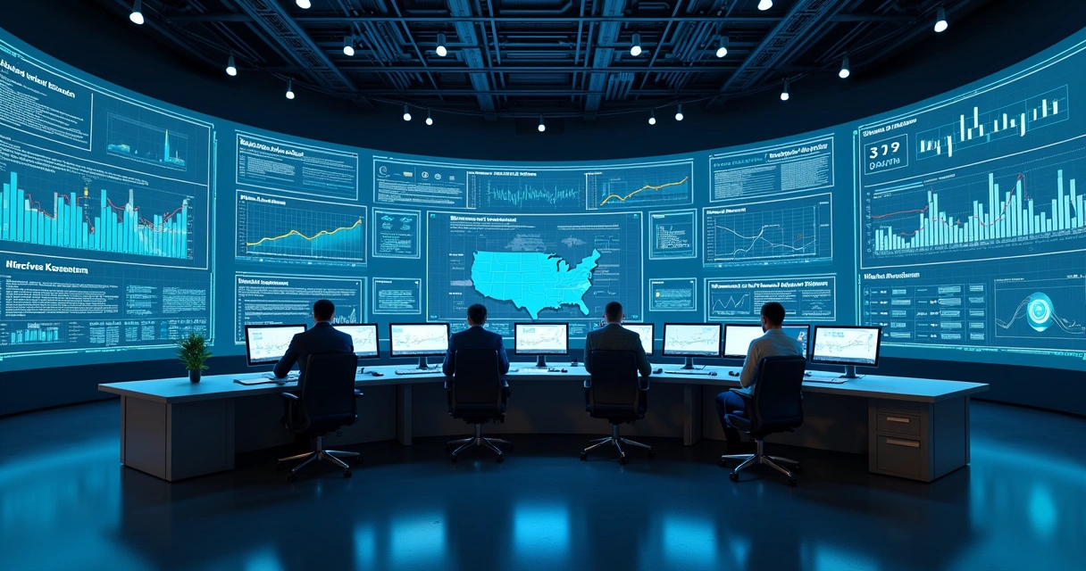 Painel digital mostra consumo de energia industrial em tempo real 
