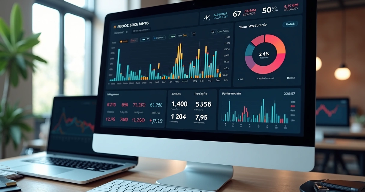 Painel digital de indicadores financeiros em tempo real
