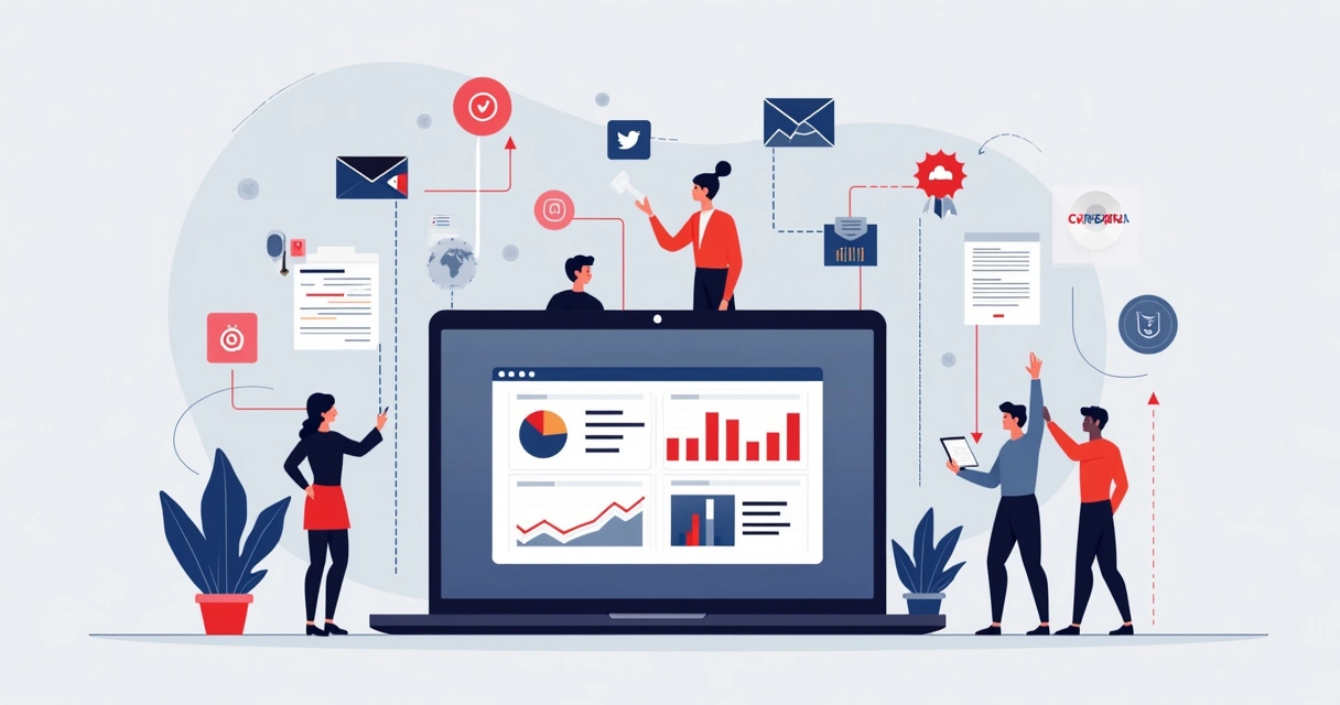 Indicadores visuais de impacto em campanha eleitoral 