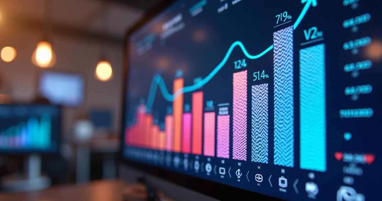 Gráfico colorido apresentando indicadores de LDR em funil de vendas 