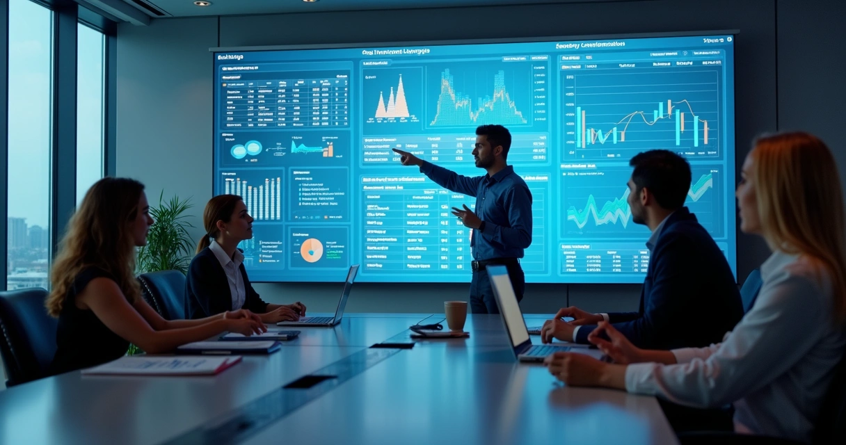 Dashboard com indicadores operacionais de vendas 