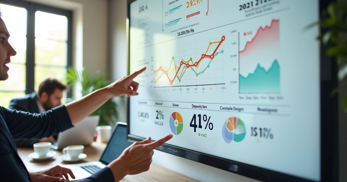 Indicadores em quadro mostrando resultados de agente personalizado 