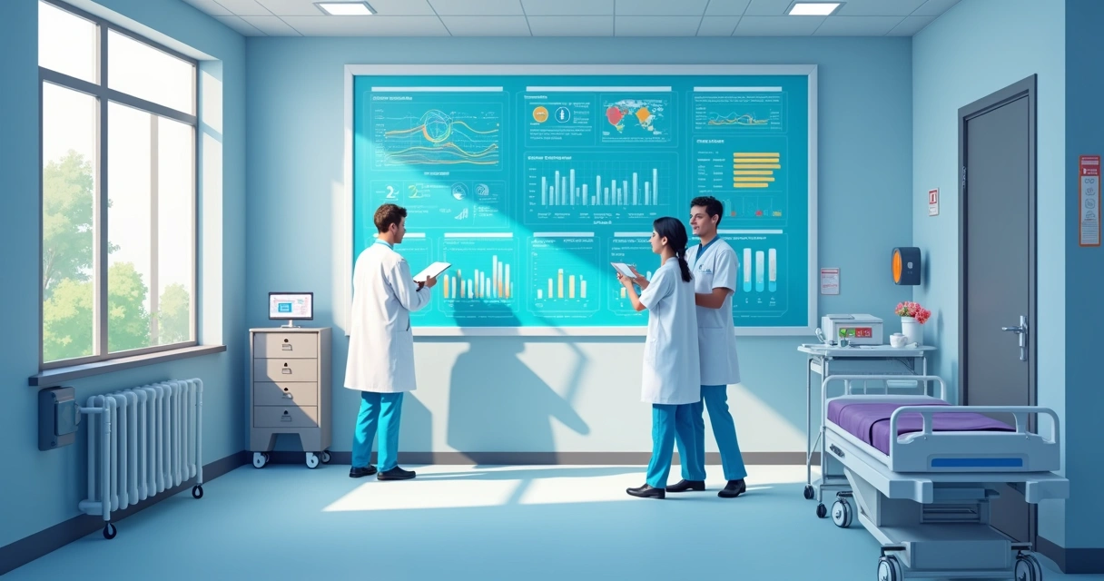PNSP e Auditoria Clínica: Aplicação Prática na Segurança do Paciente 5 Painel digital indicando taxas de infecções em UTIs