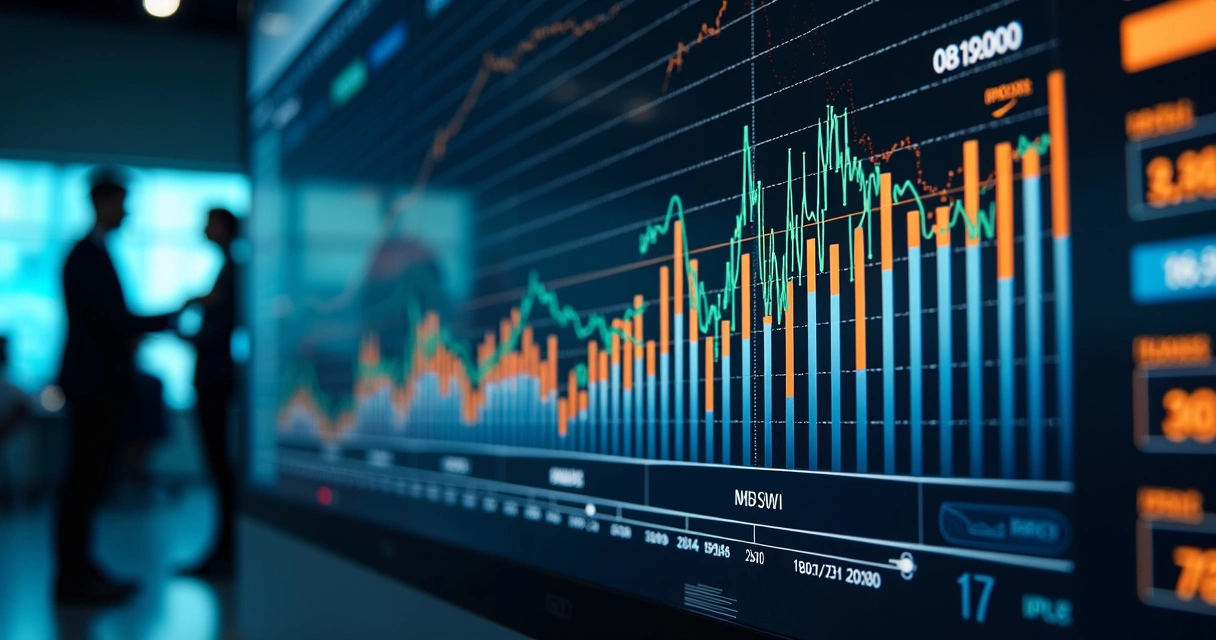 Gráfico financeiro mostrando evolução do IPCA, CDI e IGPM lado a lado