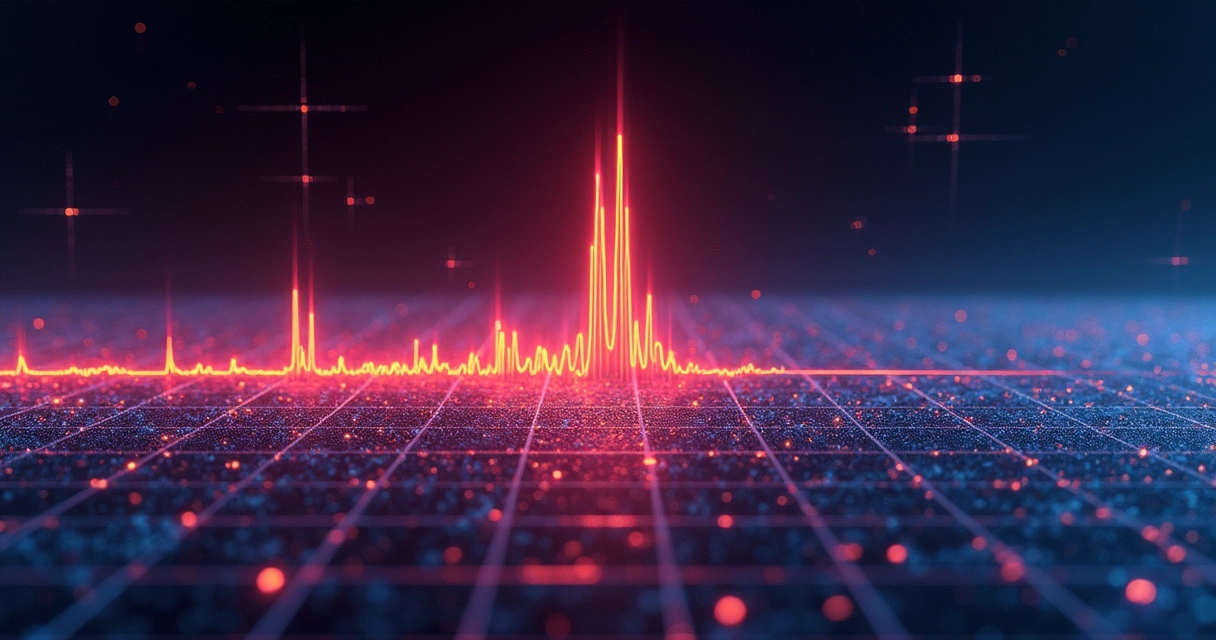 Gráfico espectral da fosfina captado em Wolf 1130C 