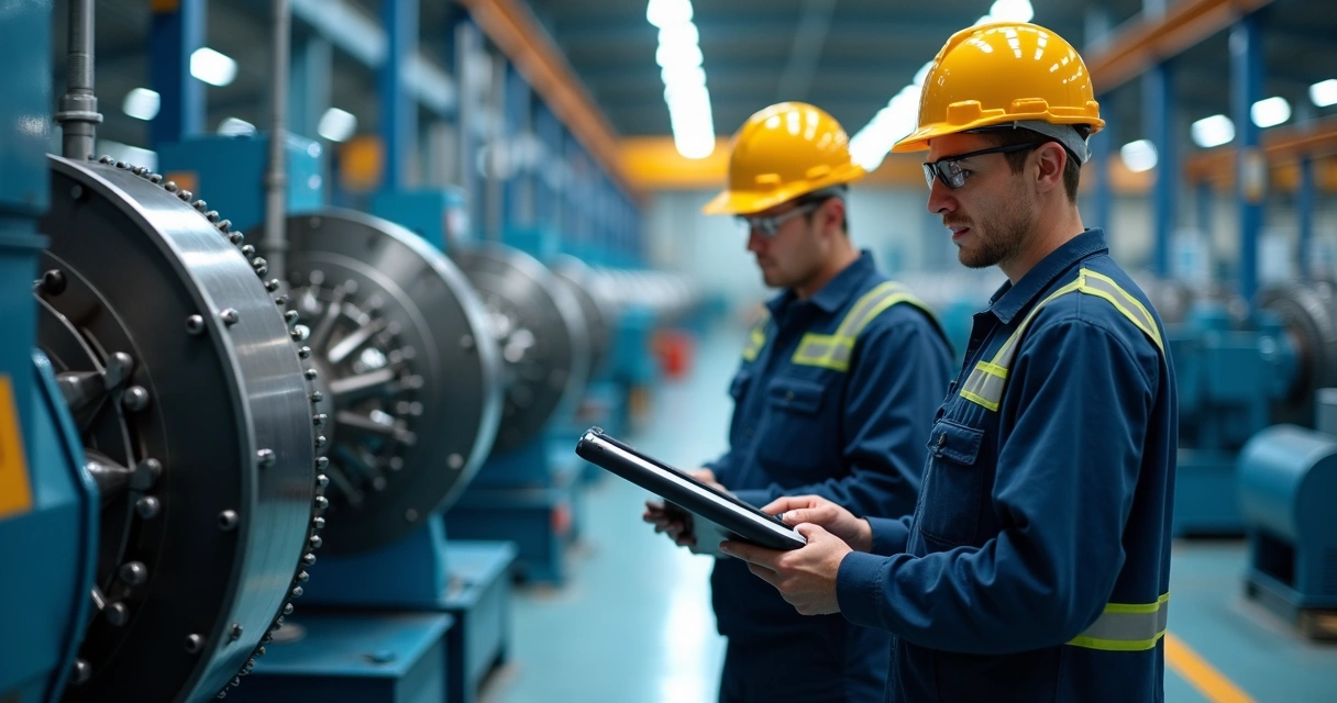 Líder e técnico em inspeção de ativo industrial 