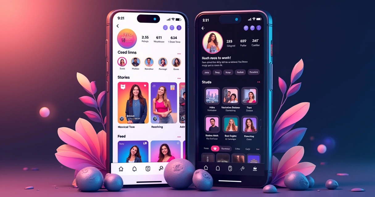 Comparativo de Instagram e TikTok para lojas virtuais 