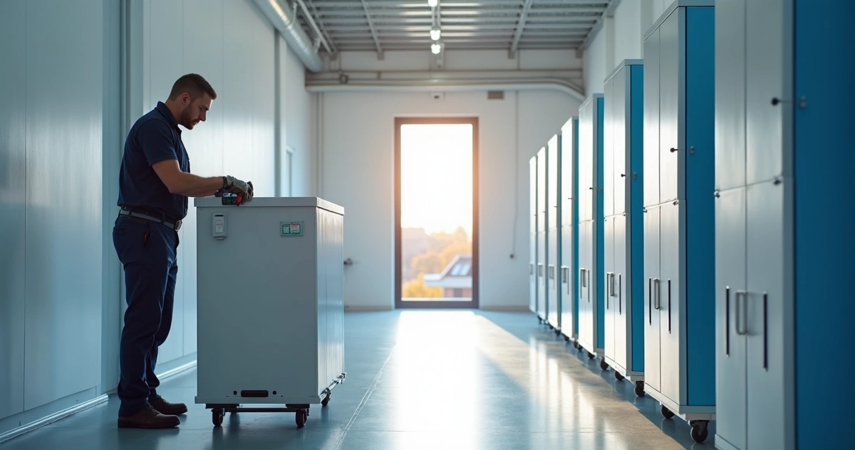 Instalação de bateria em sistema grid zero solar 