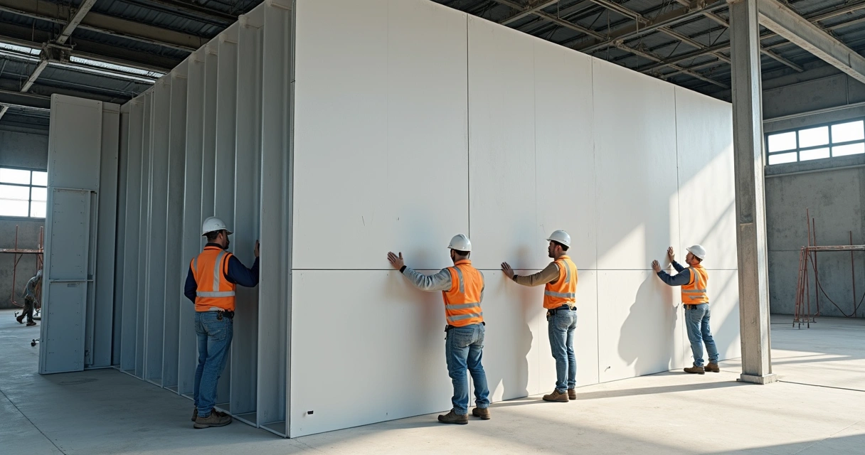 Drywall: soluções construtivas para obras comerciais e industriais
