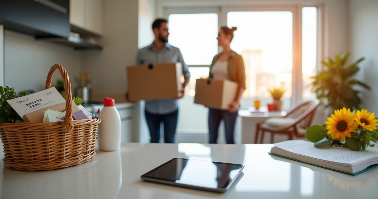Tenant moving into NYC apartment with instant move-in incentives