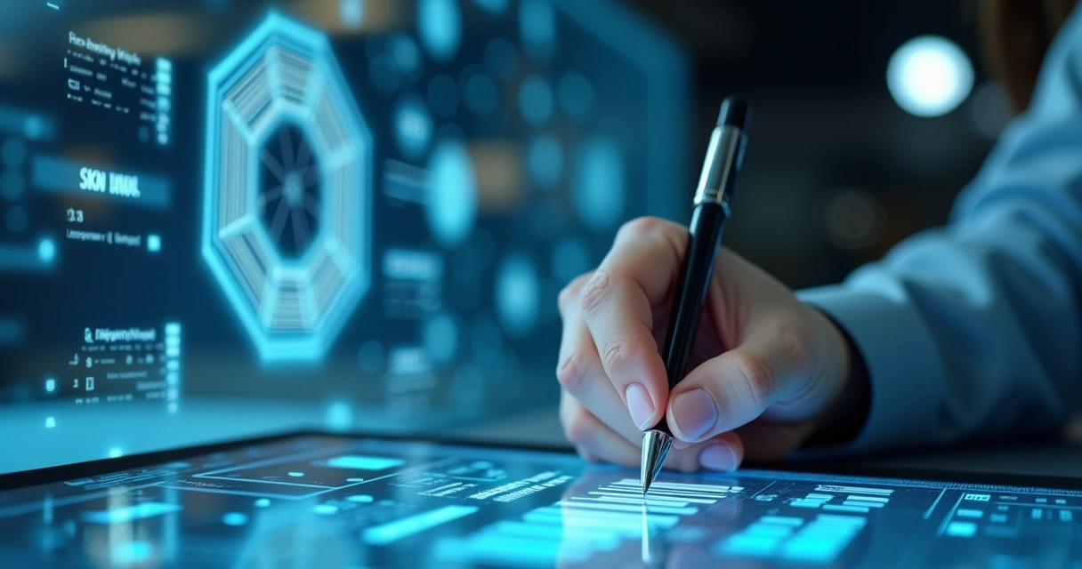 Comando de texto sendo inserido em interface de IA generativa 